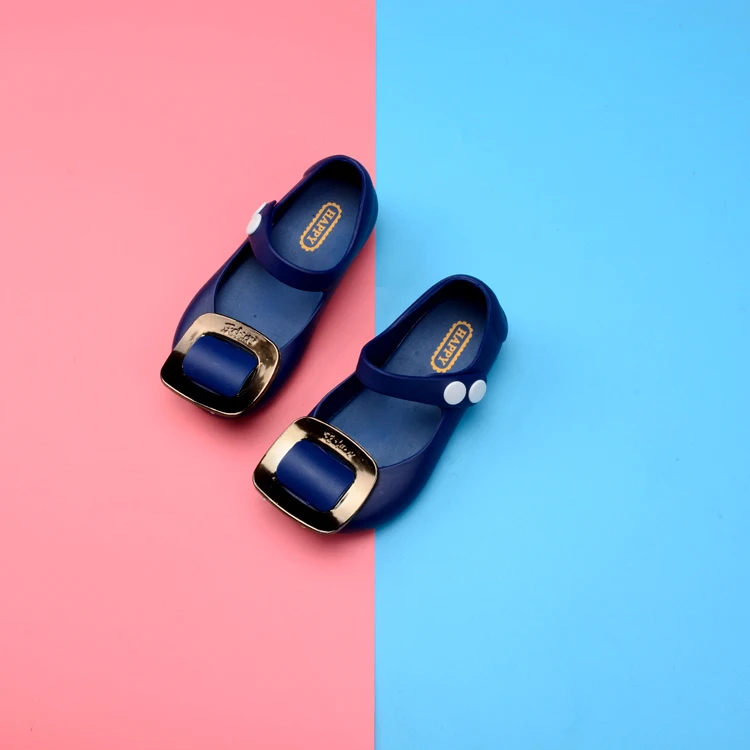 Melissa Mini девушки сандалии обувь узел обувь кристалл желе сандалии детская обувь с круглым открытым носком обувь