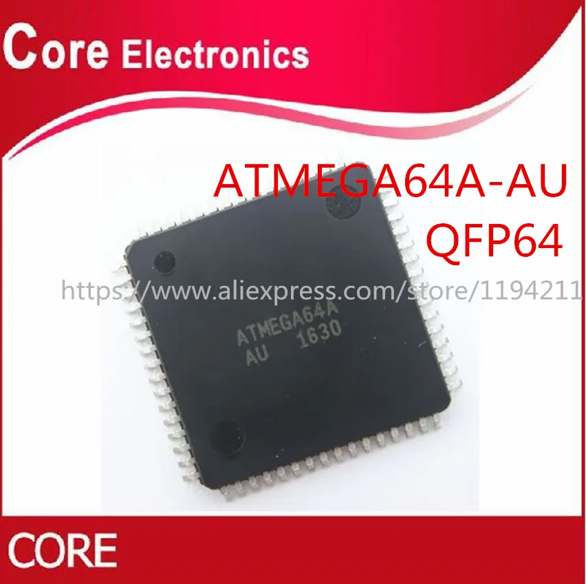 10 шт. ATMEGA64 ATMEGA64A AU| |