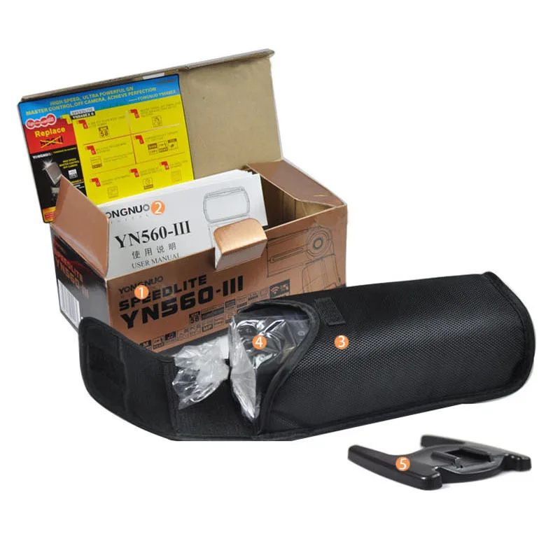 Вспышка YONGNUO YN 560 III для камеры Nikon D700 D7200 D7100 D7000 D5300 D5200 D5100 D5000 D3000 D90 D80 D70
