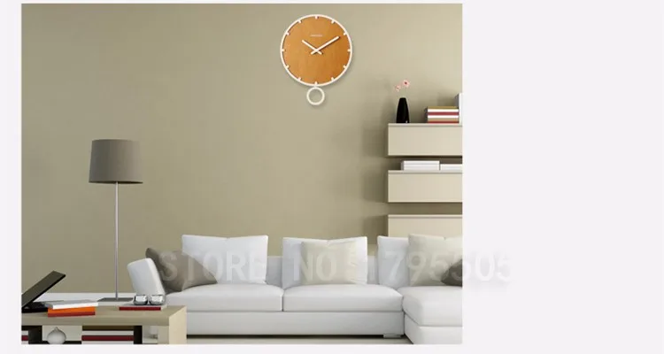 Качели большие настенные часы Современный дизайн 3d винтажные бескаркасные настенные часы для гостиной набор часов деревянные белые 12 14 дюймов часы