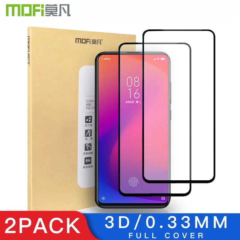Mofi 2 шт 3D Защитная пленка для Xiaomi Redmi K20 Pro стекло полное покрытие lcd 0 33 мм Тонкая 9H +
