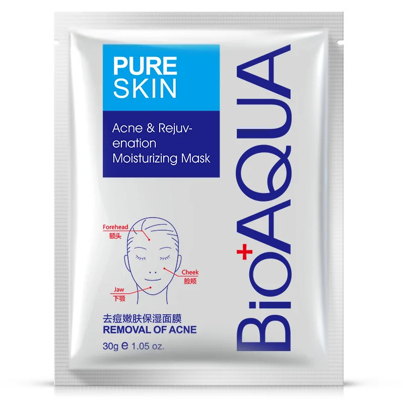5 шт. маска для лица лечения акне BIOAQUA Эффективная против прыщей уход за кожей