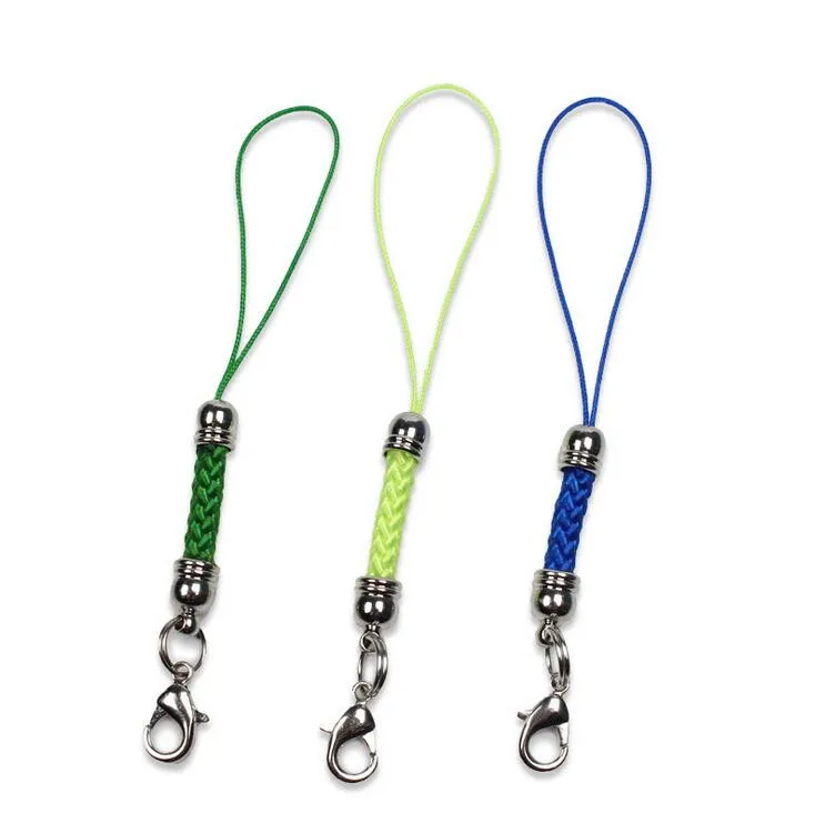20pcs lanyard lariat strap cords lobster clasp rope keychains hooks mobile set charms keyring bag accessories key ring free global shipping