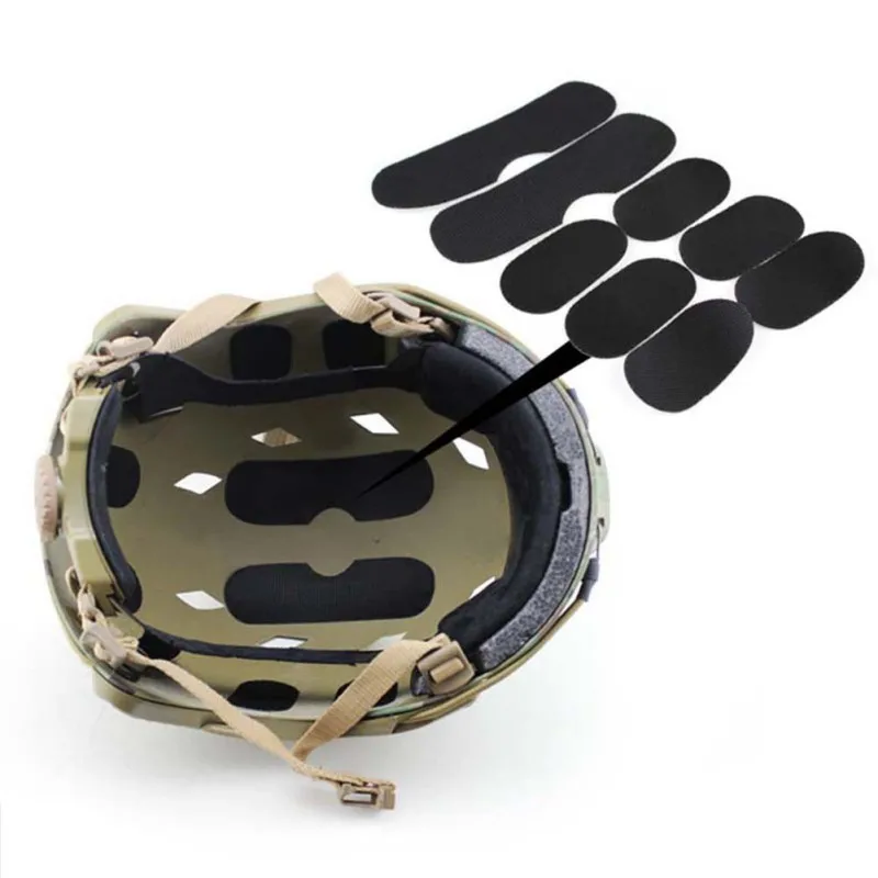 8 шт./компл. боевые тактические подушечки для шлема в стиле милитари пейнтбола и