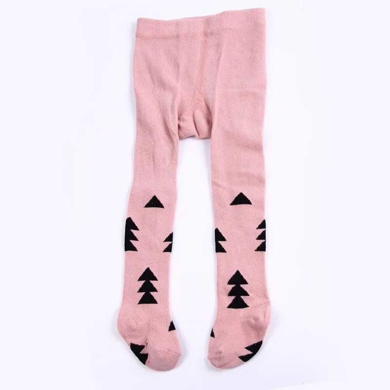 Осенние Колготки для танцев черные и белые детские колготки с изображением кота