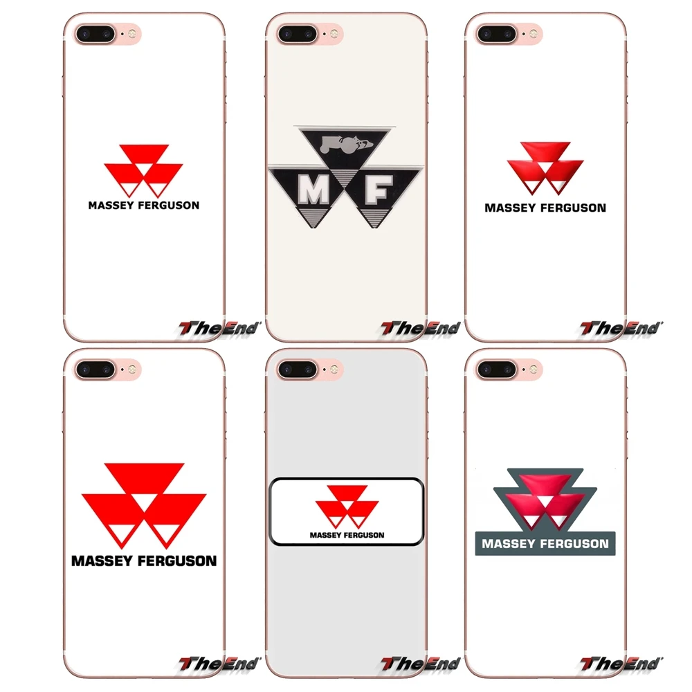 Тракторы Massey Ferguson Farm Racing для Sony Xperia Z Z1 Z2 Z3 Z5 compact M2 M4 M5 C4 E3 T3 XA Huawei Mate 7 8 Y3II чехлы