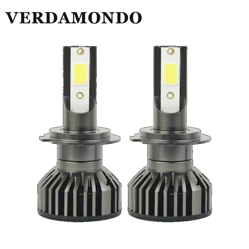 2Pcs H1 H3 Headlamp H4 H7 H11 9005 HB3 9006 HB4 Mini COB LED Bulb 24W Chip Fog Light Car High Beam Headlight 12V White | Автомобили и