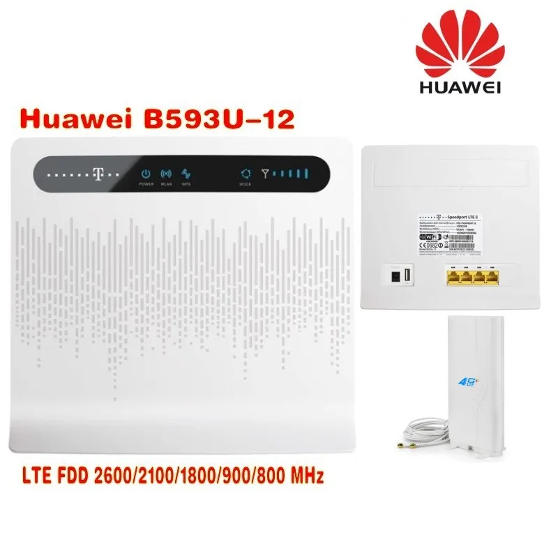 Huawei B593u 12 4 разблокированными аппарат не привязан к оператору сотовой связи CPE