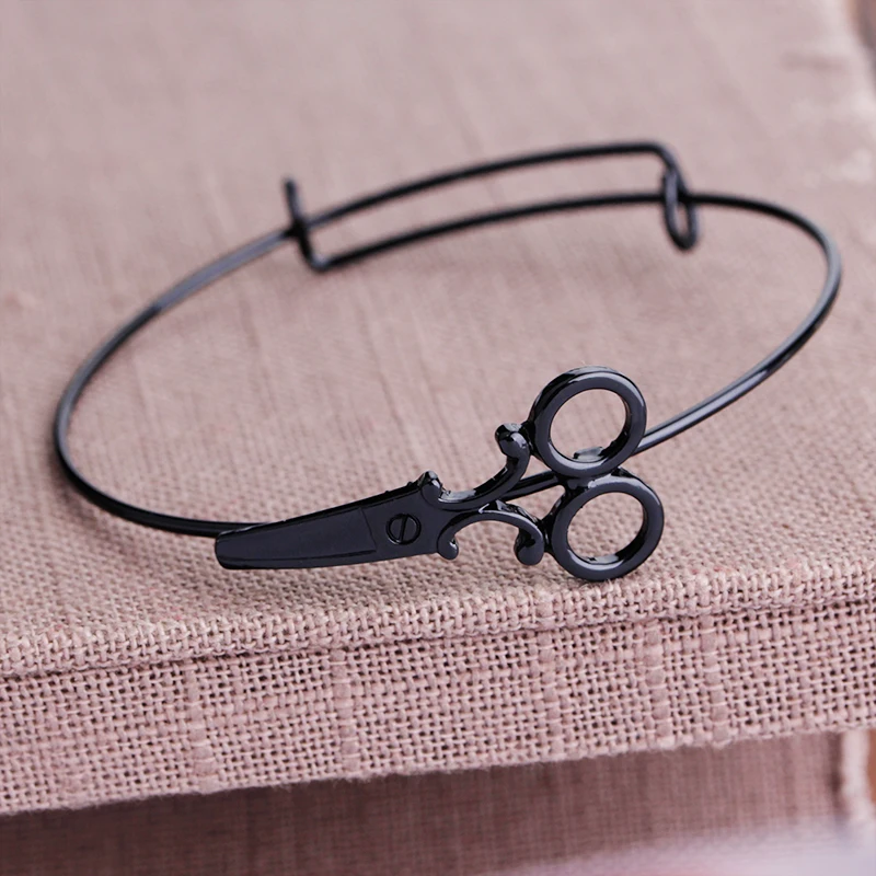 Регулируемый браслет для парикмахеров стилистов волос|charm bracelet|scissor braceletpersonalized