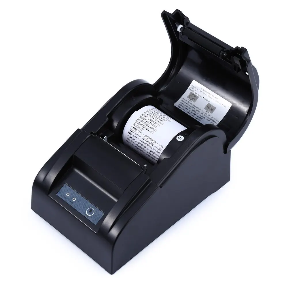 Original ZJ - 5890t 58mm thermal receipt printer USB supermarket EU USA | Красота и здоровье