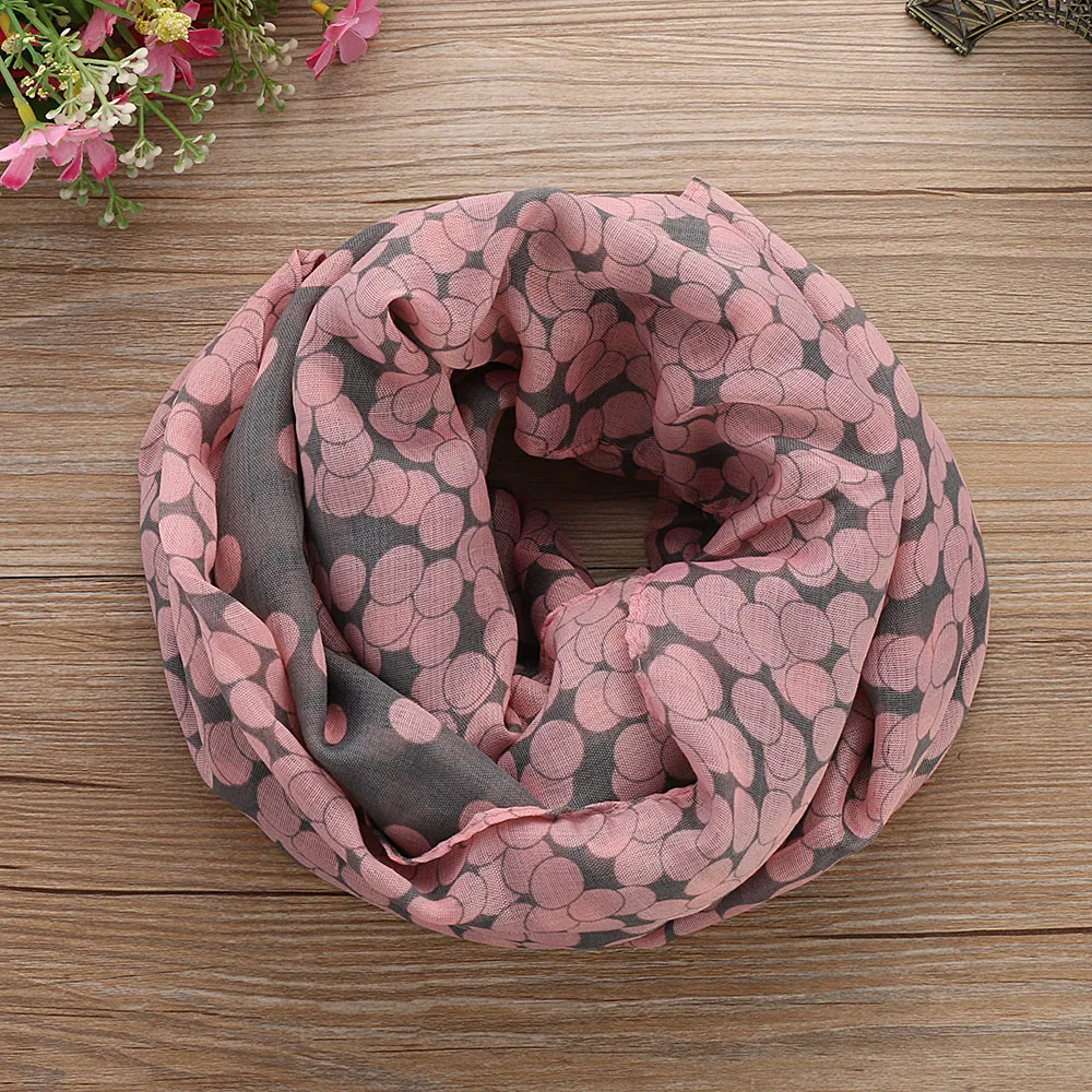 1 шт. Женский мягкий длинный шарф с вуалью большой шаль палантин розовый серый в