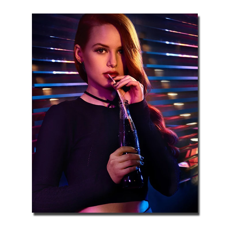 Cheryl Blossom On riversale, Картина на холсте, принты для спальни, украшение для дома, современная настенная HD художественная живопись, плакаты, художественная работа, рамки