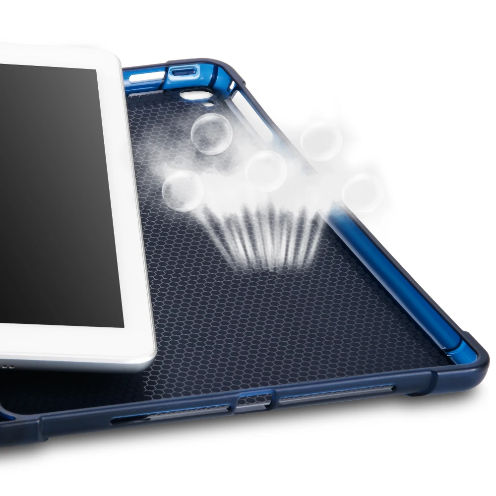 Чехол для iPad с держателем карандашом мягкий силиконовый чехол 9 7 2018 2017 планшета