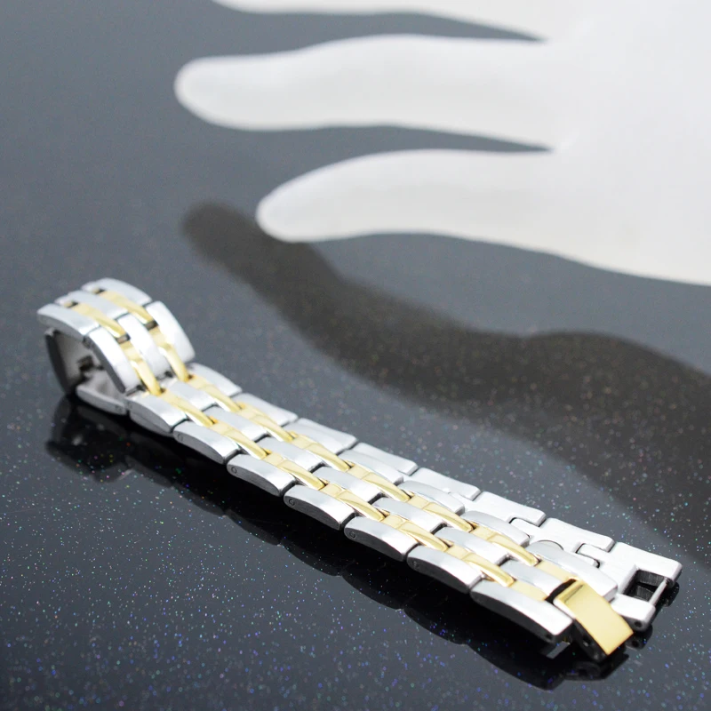 Escalus мужские ювелирные изделия магнитный браслет для здоровья мужчин браслеты из