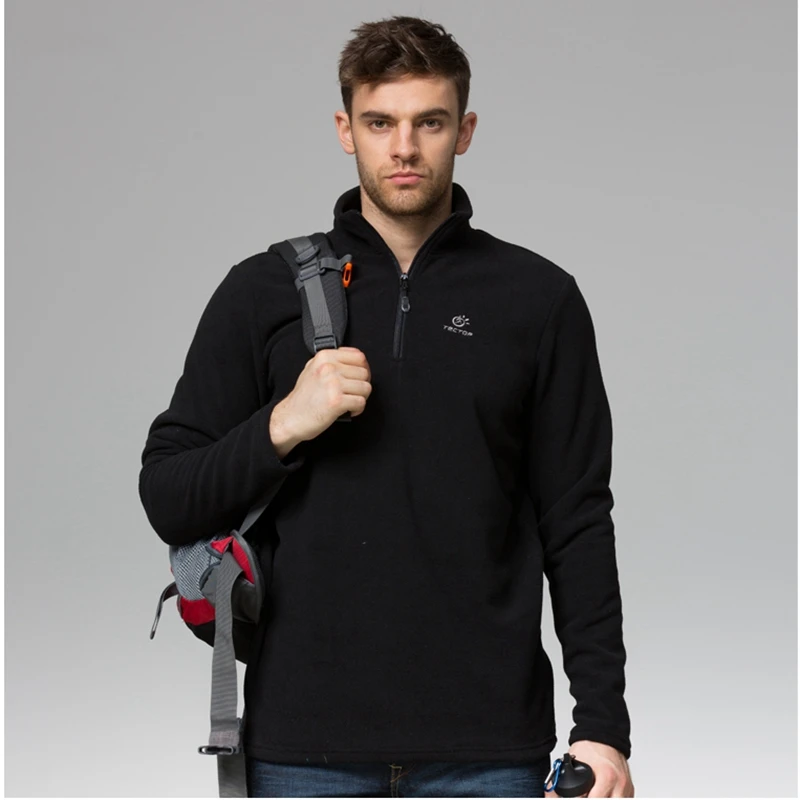 Новинка 2017 мужские теплые флисовые куртки для кемпинга пешего туризма