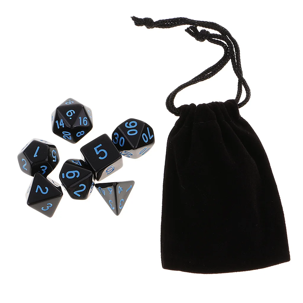 Новые 35 многогранные кости 16 мм для подземелья и драконов DND RPG настольние игры "Магия" настольная игра Кемпинг Туризм путешествия игра