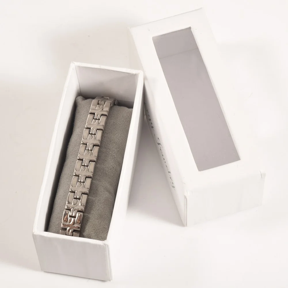 Wollet ювелирные изделия из чистого титана магнитный браслет для женщин один ряд