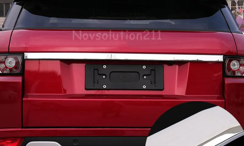 Автомобильный Стайлинг задний багажник хвост ворота литья Накладка для Range Rover Evoque 2011 2012 2013