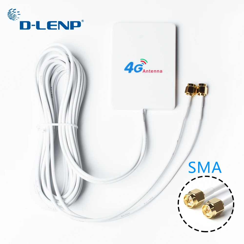 KuWfi 3G/4G LTE антенна 4G Внешние антенны с кабелем 3M для Huawei ZTE роутер модем TS9/ CRC9/ SMA