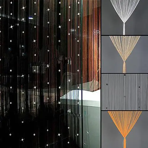 

New Beaded String Curtain Romantic Door Room Divider Tassel Home Decoration