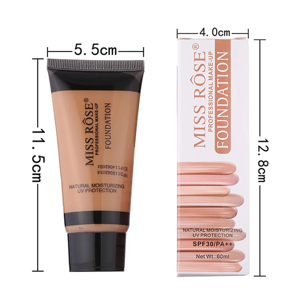 MISS ROSE горячая Распродажа 60 мл консилер жидкая палитра контурный набор основа