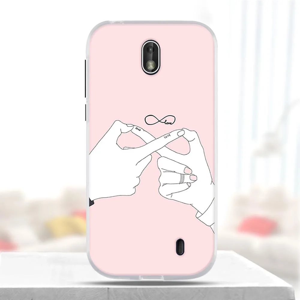 56 Для Nokia 1 чехол для Nokai 1 чехол бампер Мягкая силиконовая задняя накладка из ТПУ чехол для Nokia 1 TA-1047 TA-1060 TA-1056 чехол для телефона s - Цвет: 56