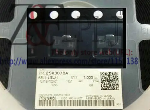 2SK3078A Артикул: UW 2SK3078 SOT89 новый оригинальный 50 шт./лот | Электронные компоненты и