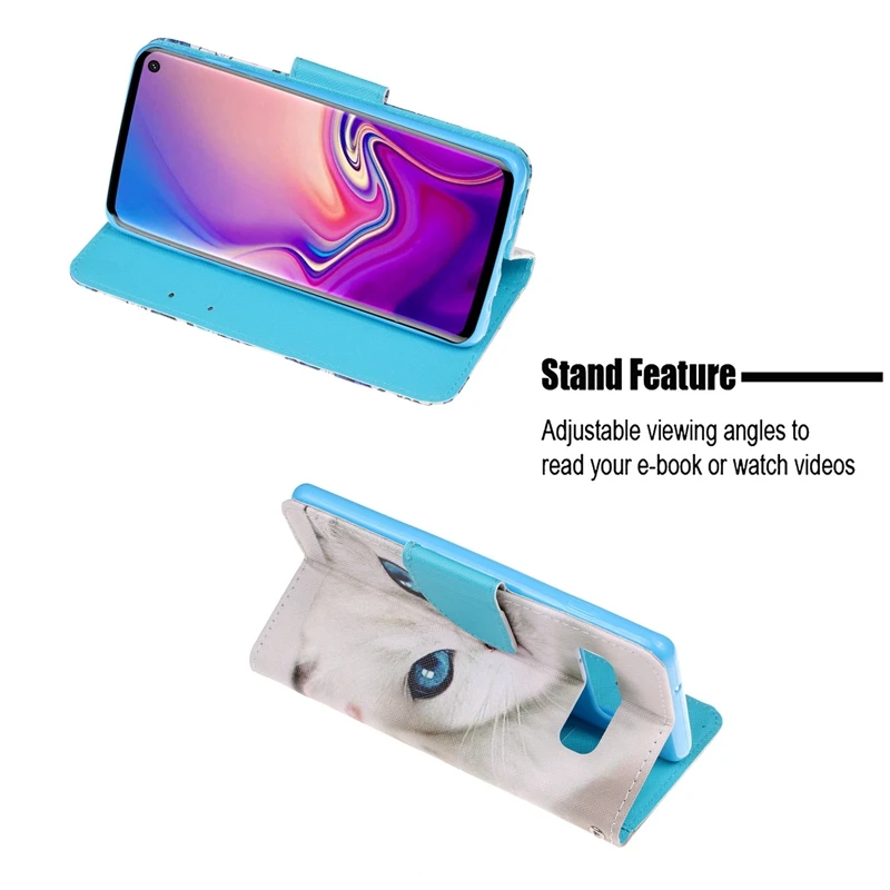 Чехол для Samsung S10 Plus чехол книжка s10Plus кожаный бумажник телефона Galaxy S 10