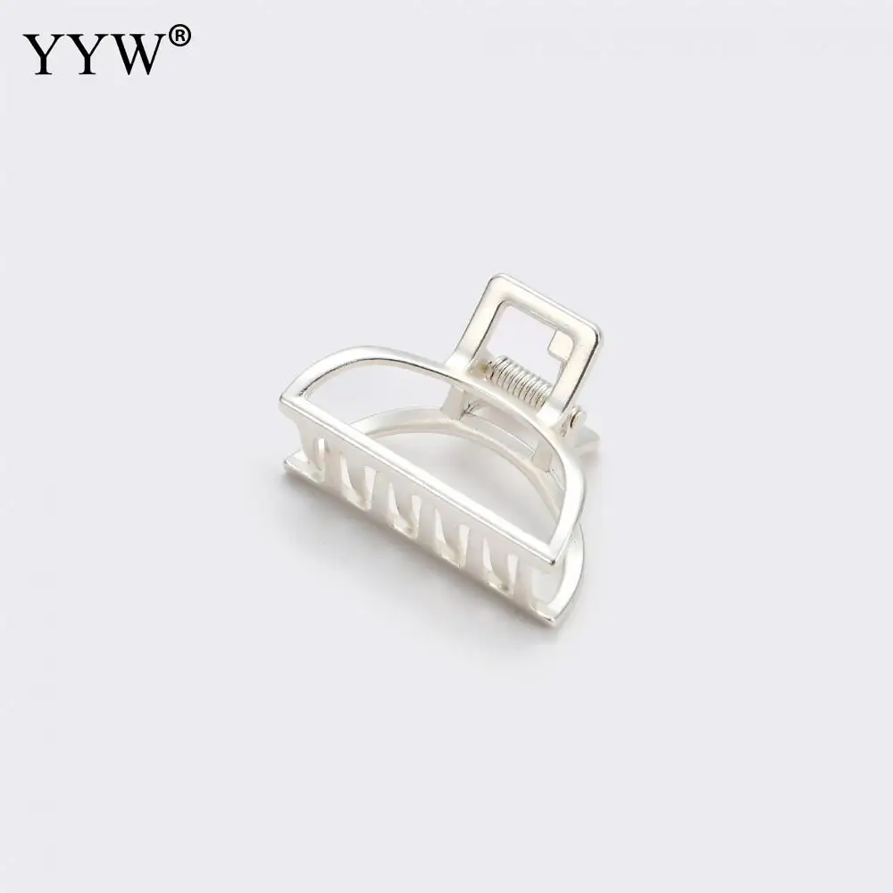 Hair Claw Rose Gold Color Clips Make Up Geometric Large Size Hairpin Girls Accessories Hairclip New Women | Украшения и