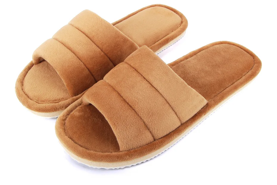 ShoeFurry/зимняя мужская повседневная обувь; домашние тапочки; мягкая плюшевая теплая хлопковая обувь; мужские домашние тапочки; Домашние меховые тапочки; большие размеры
