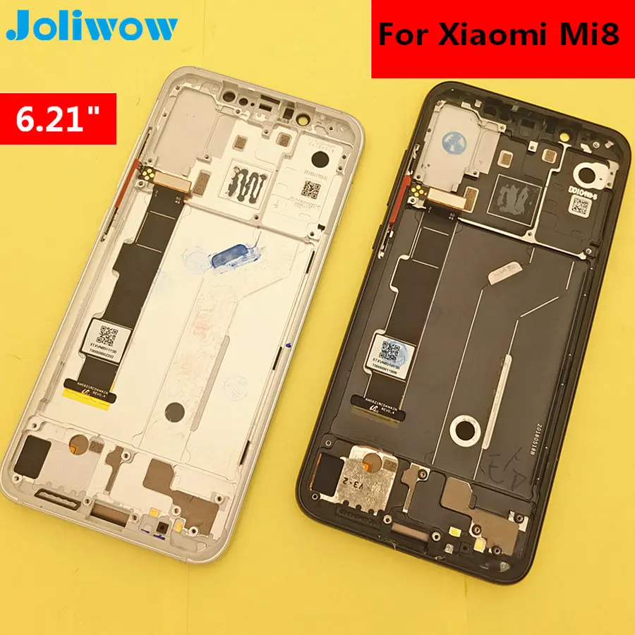 ЖК дисплей AMOLED 6 21 дюйма для Xiaomi MI Mi8 Mi 8 сенсорный экран с рамкой дигитайзер в сборе
