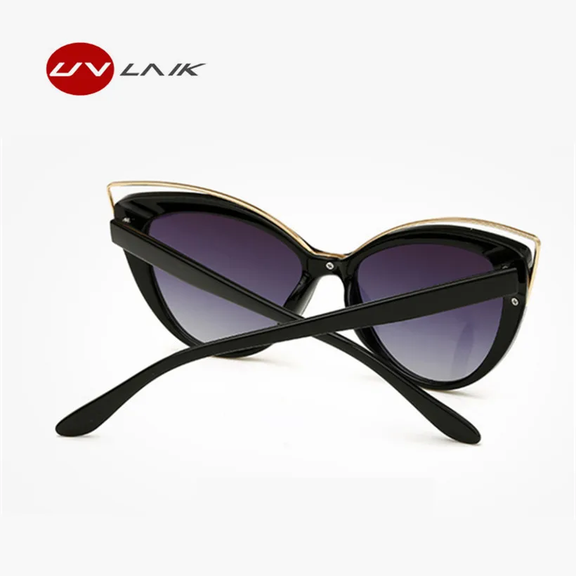 Роскошные Шарм Cat Eye Солнцезащитные очки Женские Модные Винтажные Защита от