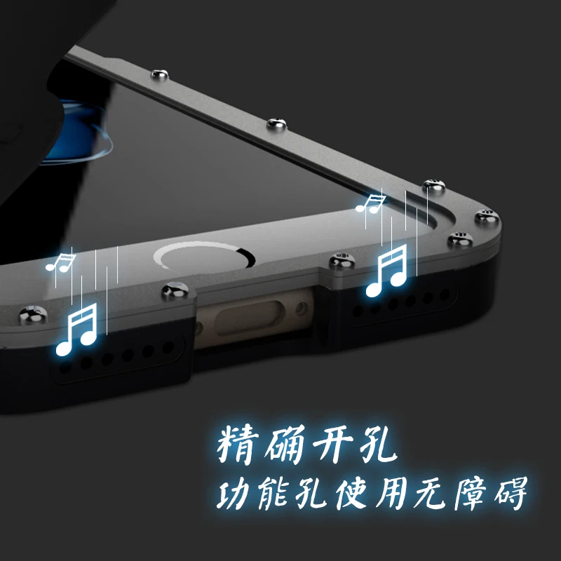 Роскошный Doom металлический защитный чехол для IPhone 7 Plus противоударный