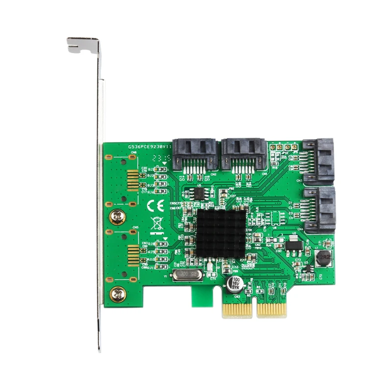 Для набора микросхем Marvell 9230 PCIe к 4 портовой SATA 3 0 Raid Card 6 ГБ/сек. с низкопрофильным
