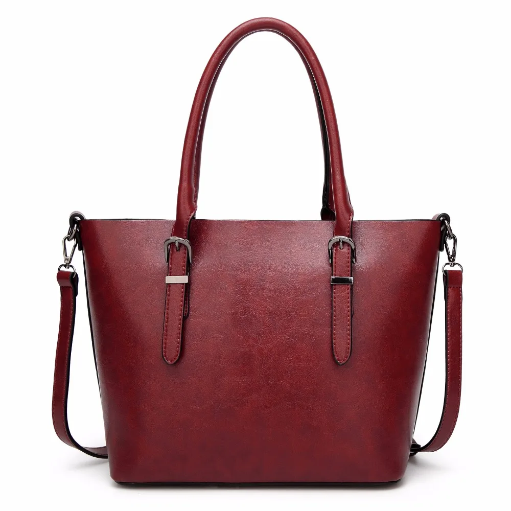 Ursfur женские сумки на плечо Элитный бренд Урожай Tote искусственная кожа crossbody tophandle