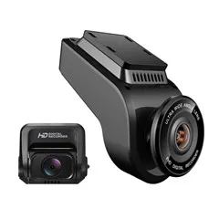 Dual Lens T691C 2 дюйма 4K 2160 P/1080 P FHD Dashcam объектив 170 градусов Автомобильный видеорегистратор Камера рекордер Встроенный gps видеорегистратор - Название цвета: Dual Lens