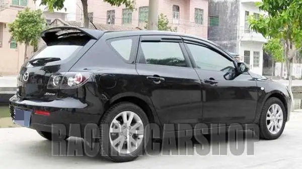Неокрашенный MPS спойлер LED подходит для MAZDA 3 хэтчбек 5D 2003 2009 T007F|hatchback|hatchback spoiler |