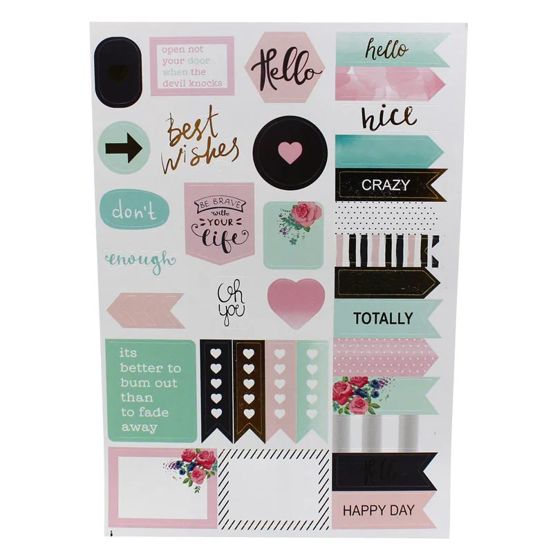 KSCRAFT Life-это красивый набор наклеек для скрапбукинга Happy planner/Card Making/journing Project | Дом и