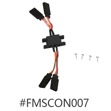 FMSCON007 мультиконнектор для FMS модели 3000 мм Fox Big RC Sailplane FMS107|Детали и аксессуары| |