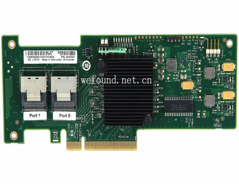 100% Протестировано для M1015 SATA3 SSD 46M0861 LSI SAS9220-8i полностью протестировано все функции