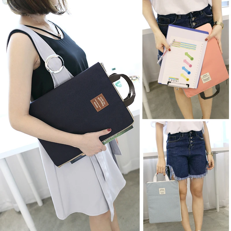 Держатель для документов папка хранения тканевый мешочек посылка бумаги формата