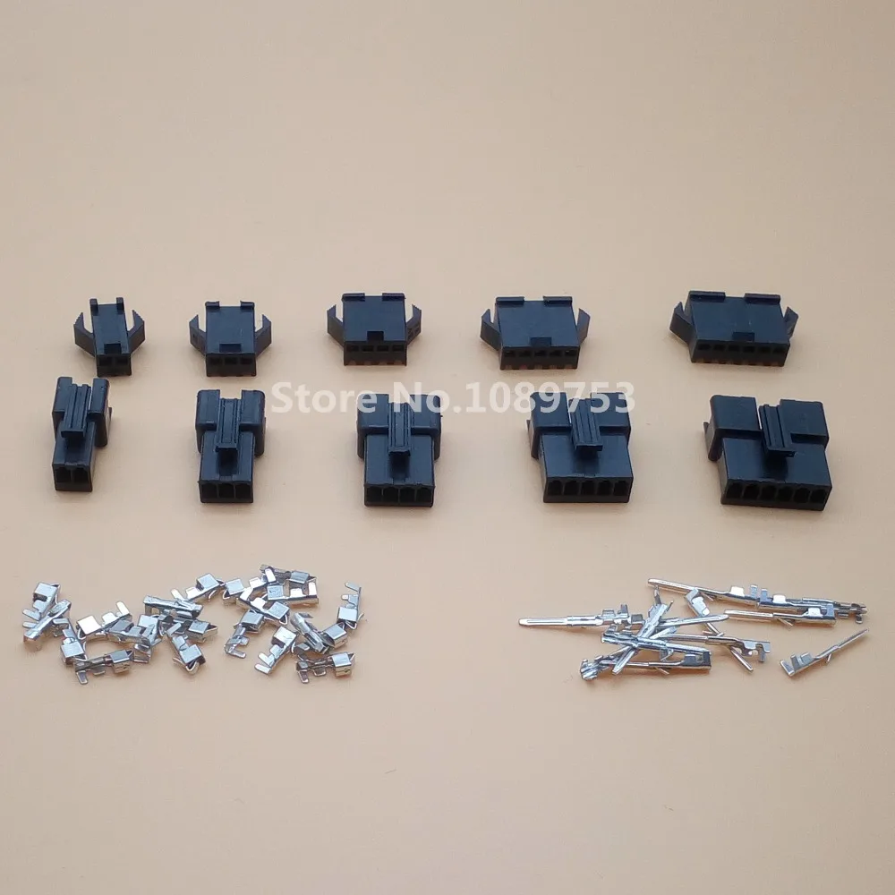 50 комплектов SM 2/3/4/5/6Pin 2 54 гнездовой и Мужской JST мм SM2.54 Ternimal коннектор|connector 2.54mm|jst