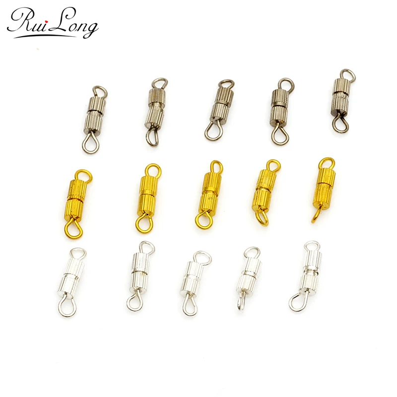 20 шт./лот аксессуары для ювелирных изделий сделай сам золотистые серебристые