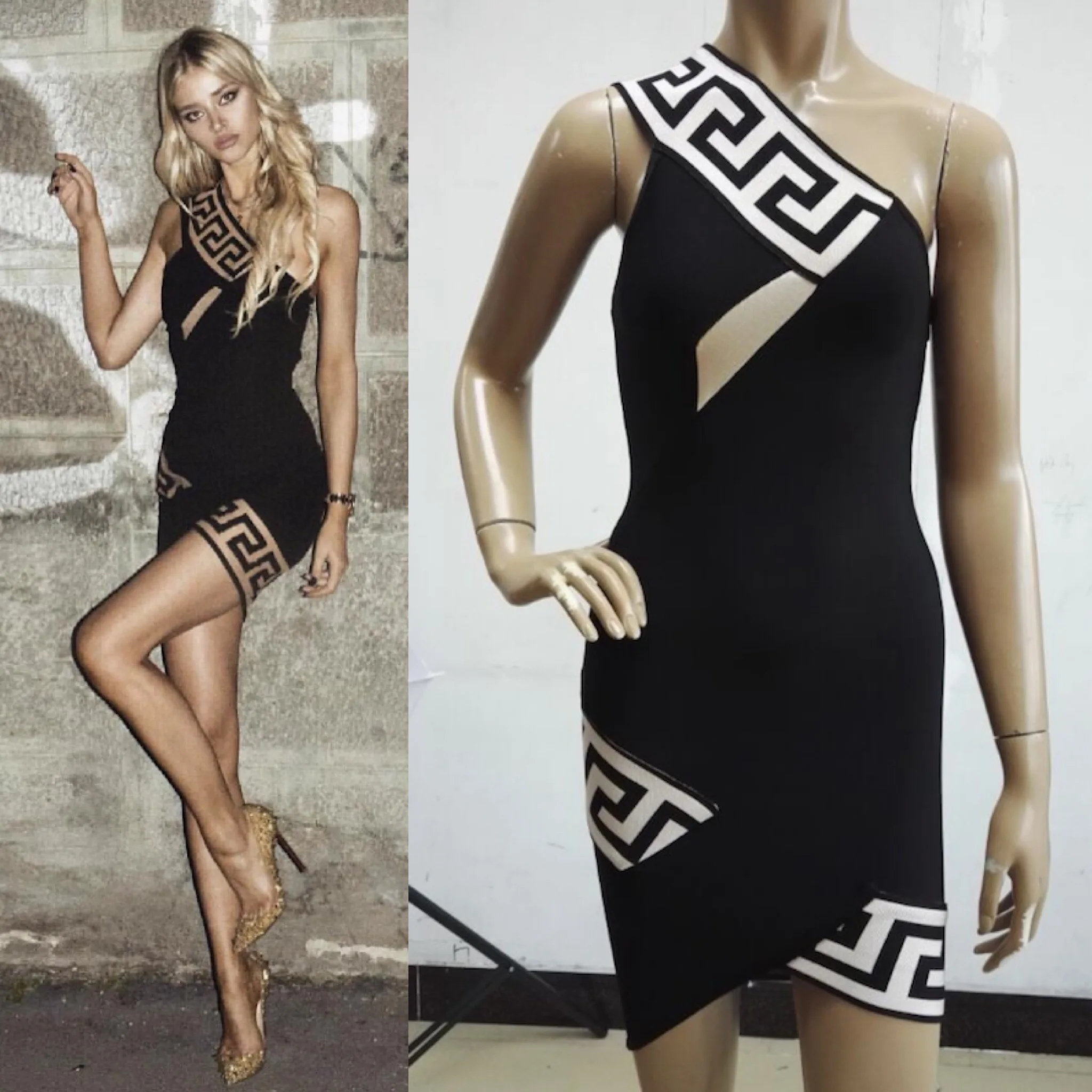 2019 горячая Распродажа летнее платье с принтом женское сексуальное черное одним