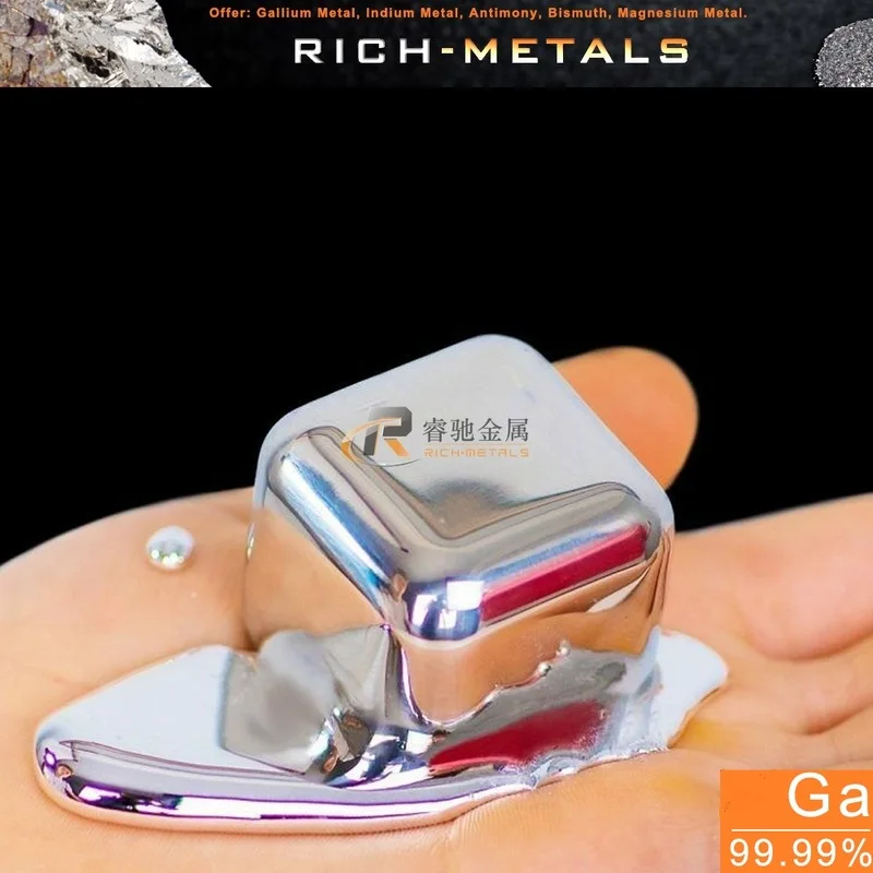 50 Grams 99.99% Pure Gallium Metal