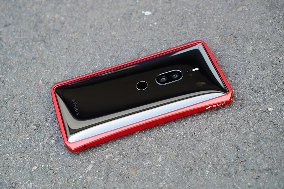 DEVILCASE для SONY XZ2 Премиум 5,8 дюймов дисплей Мобильный телефон бампер рамка Чехлы алюминиевый сплав металлический защитный корпус XZ2P накидка