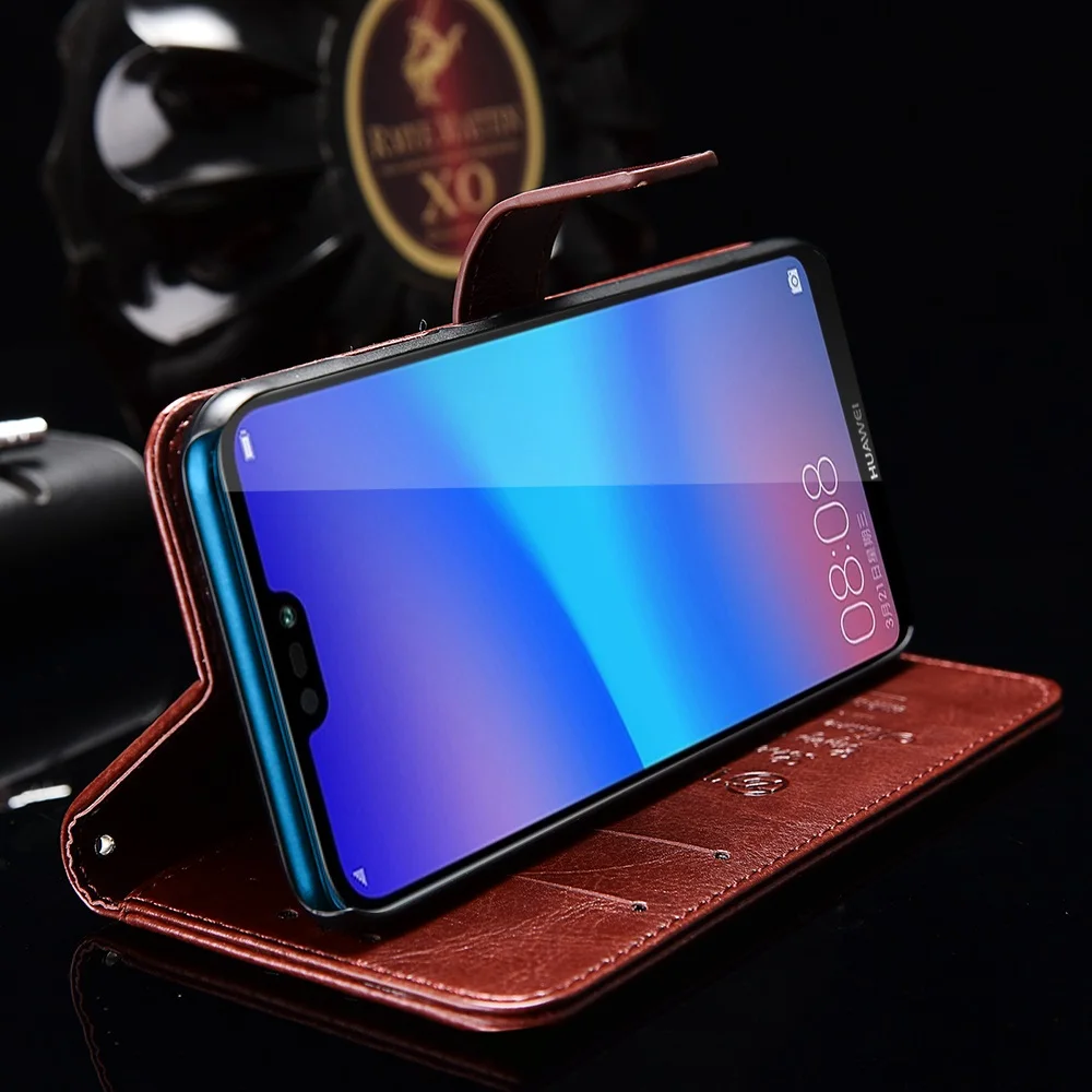 TOMKAS кошелек Чехол huawei P20 Pro Lite чехол Флип из искусственной кожи для P8 P9 2017 P Smart Enjoy 7S