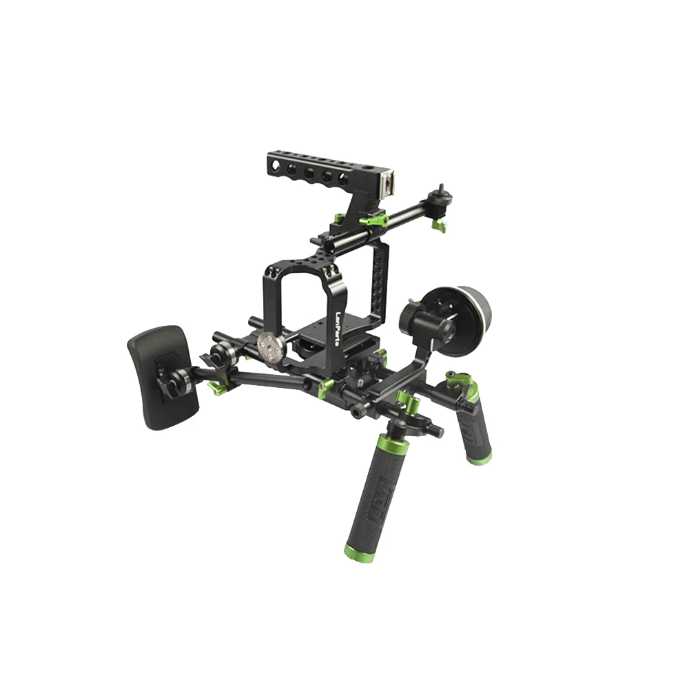 Lanparte MCK-02 микро один видео люкс Верхняя ручка FF-02 Follow Focus грудь поддержка клетка