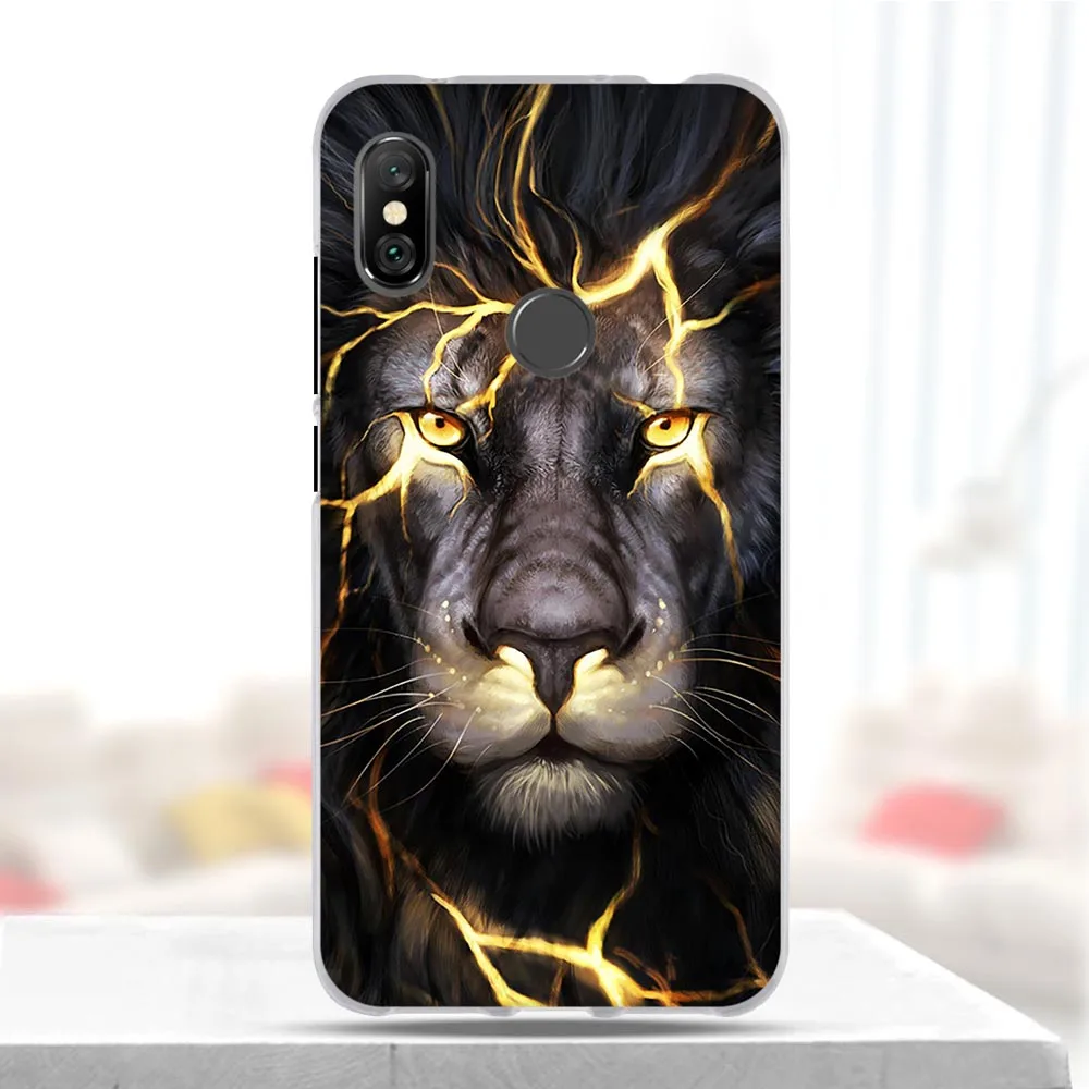 1 Для Xiaomi Redmi Note 7 5 6 Pro Чехол с принтом милого кота чехол для телефона для Xiaomi Redmi Note 6 Pro Чехол для Redmi Note 7 Pro - Цвет: 1