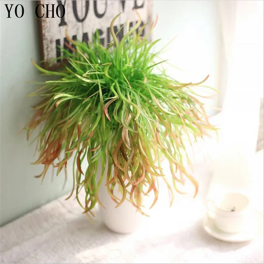 Йо Чо искусственное моделирование дикий ветч лист пластик Зеленый папоротник